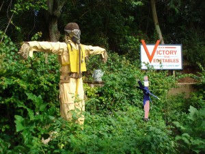 Patriotic Scarecrows