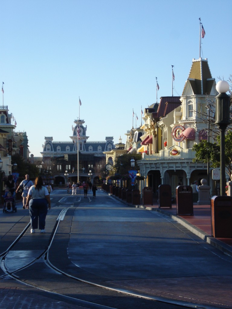 Nearly Empty Main Street