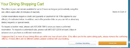 If You Book Two Reservations for the Same Time...