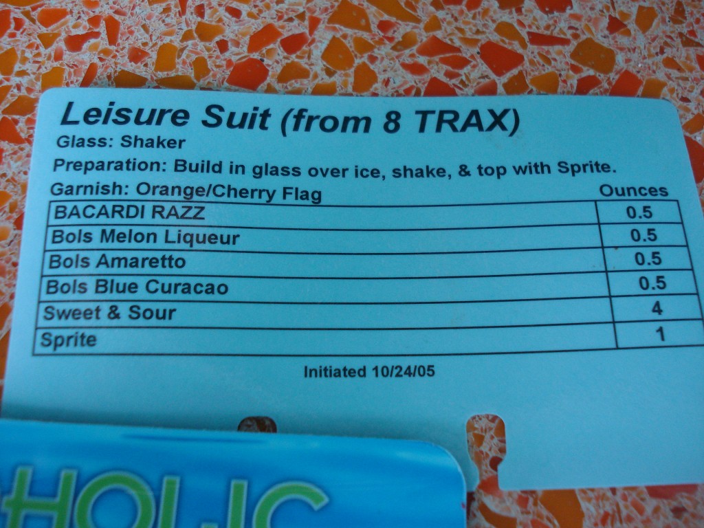 Leisure Suite Drink Recipe