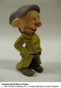 Walt Disney Family Museum Dopey Model