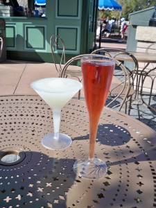 Grey Goose Citron Slush and Pomegranate Kir -- Photo (c) Kelly Tressler