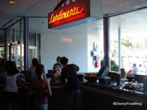 Cosmic Ray's Condiment Bar