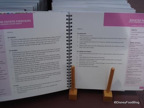 A couple of recipes in the book