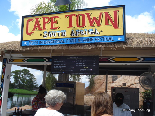 Cape Town was rustling up some great-smelling grub