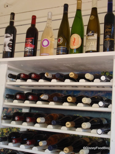 The ice wine is all the way to the right...