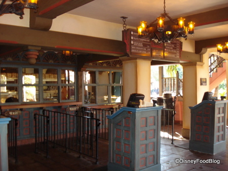 El Pirata y El Perico Ordering Area