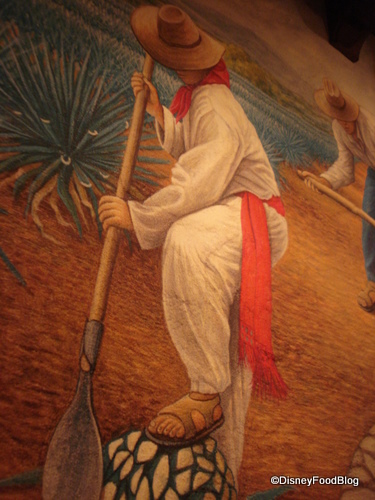 A Section of the Cava del Tequila Mural