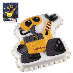 Disney Wall-E Cake Pan and Candle Disney Wall-E Cake Pan and Candle