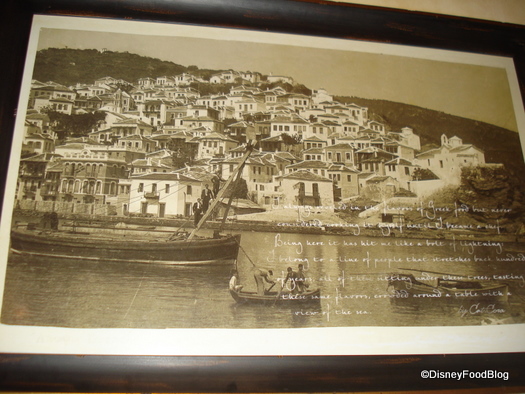 Cora has written on and signed some of the artwork