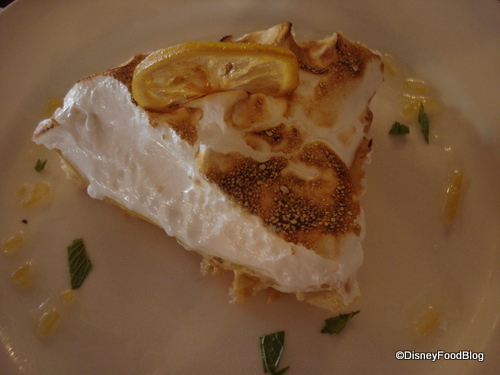 Rose and Crown Lemon Pie