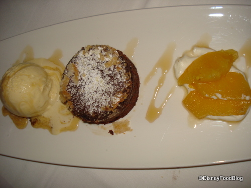 California Grill Valrhona Chocolate Cake