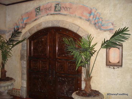 Hollywood Tower of Terror's Sunset Room Restaurant