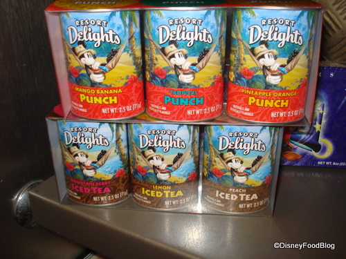 Mickey's Resort Delights Punch and Iced Tea Flavors