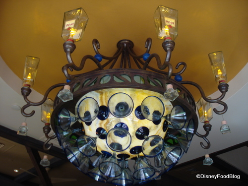 Paradiso 37 Bar Glasses Chandelier