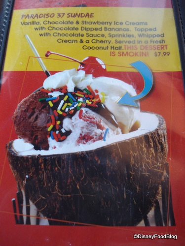 Paradiso 37 Signature Dessert