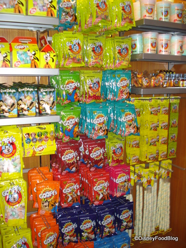 A Sampling of Goofy's Candy Company Items