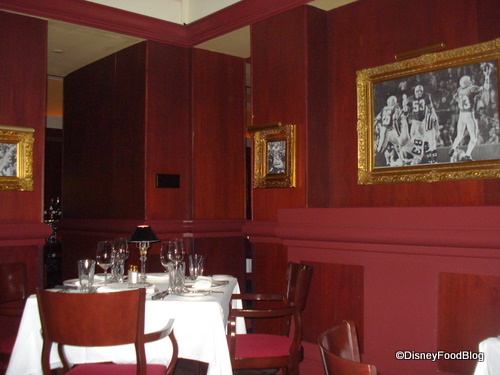 Tables and Artwork at Shula's