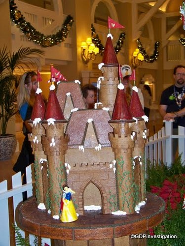 Beach Club Gingerbread Castle