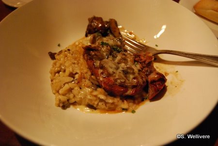 Le Cellier-inspired Filet Mignon with Mushroom Risotto