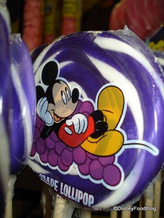 Mickey Grape Pops Mickey Grape Lollipops