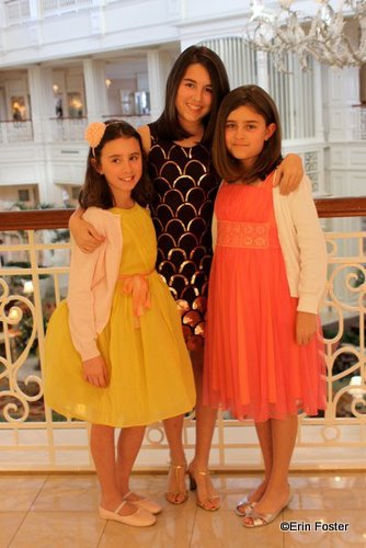 All dressed up for a great dinner