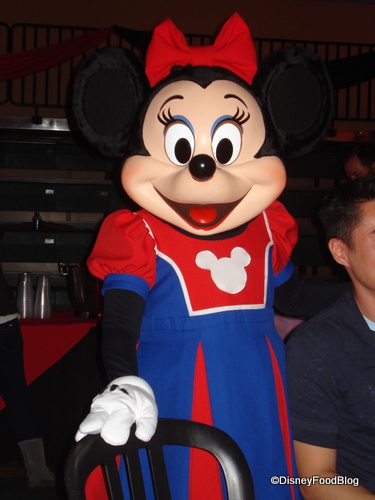 Minnie Stops By to Lead a Cheer