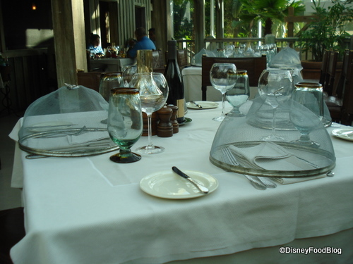 Table Settings at Old Hickory Steakhouse