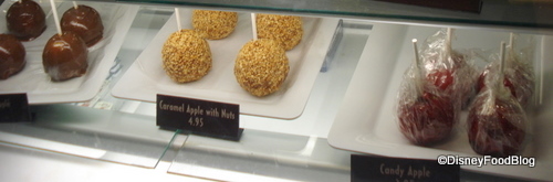 Candied, Caramel, and Caramel with Nuts -- the standards