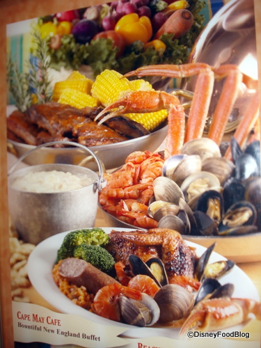 Cape May Cafe Clam Bake elevator Sign