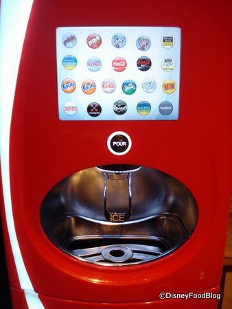 Coke Freestyle Machine at DCA