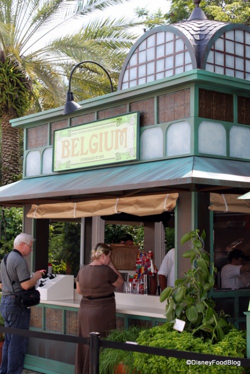 Food and Wine Belgium Booth