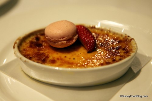 Disney dream creme brulee
