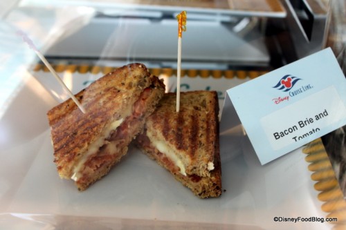 Flos Bacon Brie and Tomato