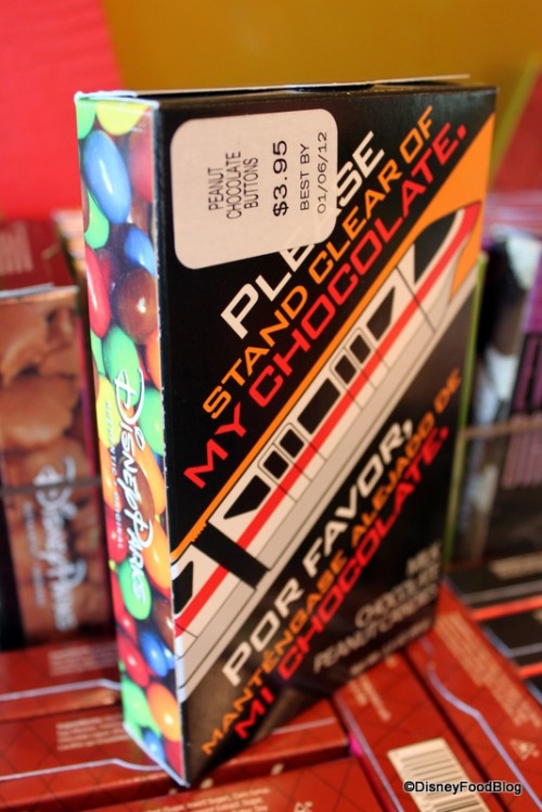 Please Stand Clear of My Chocolate chocolate peanut candies