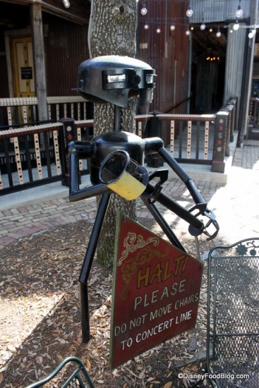 House of Blues Found Object Sculpture