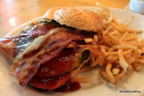 House of Blues barbecue burger