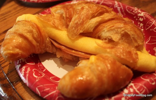 Ham and Cheese Croissant
