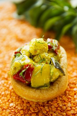 Veggie Curry Bunny Chow South Africa