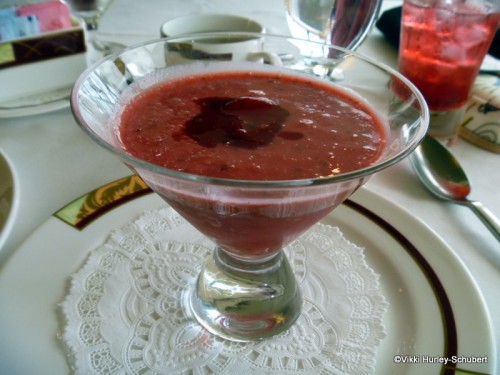 Strawberry Soup at Palo