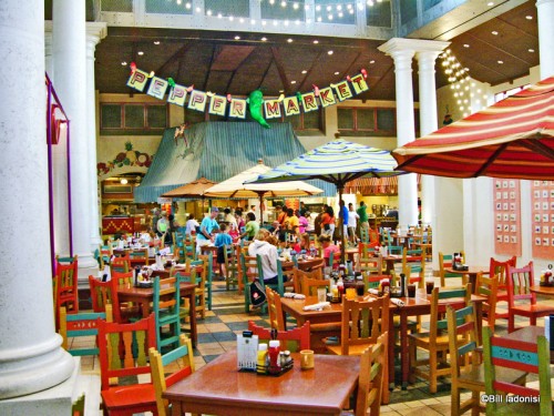 Dining Area in Pepper Market