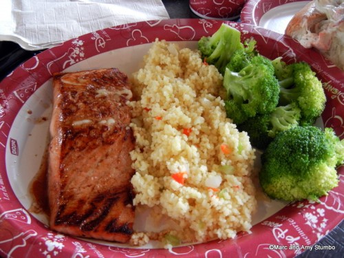 Columbia harbour house salmon
