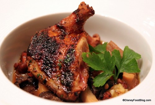 Roasted Pigeon -- A Second Course During Our Chef's Counter Experience