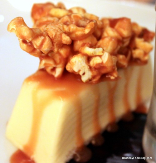 Popcorn Mousse and Caramel Corn