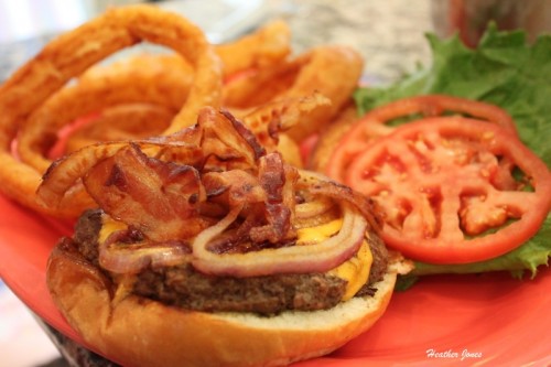 Single with Onion Rings