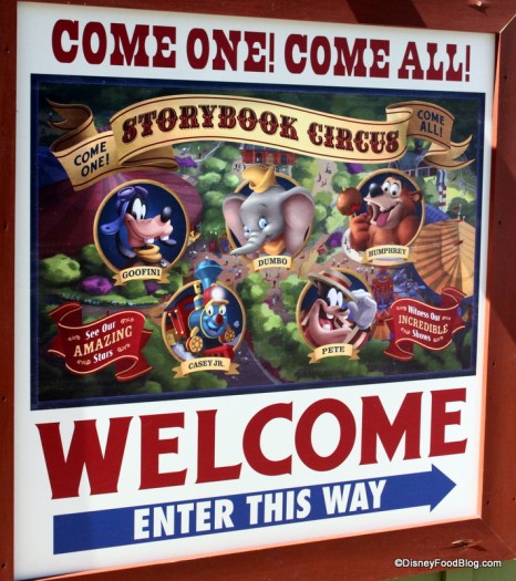 Storybook Circus welcome