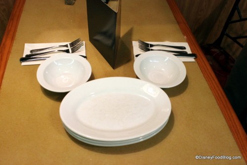 Table Setting at Garden Grill