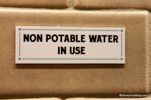 non potable
