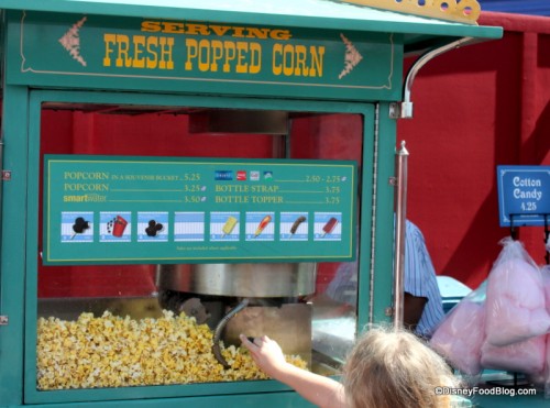 popcorn and cotton candy