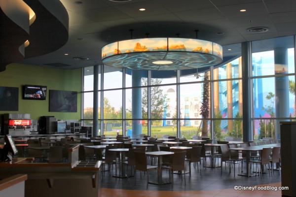 Little Mermaid Dining Area